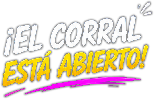 ¡El corral está abierto!
